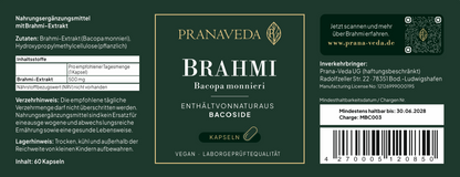 Brahmi Kapseln 500 mg
